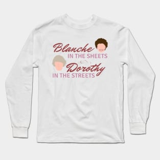 Blanche in the Sheets Long Sleeve T-Shirt